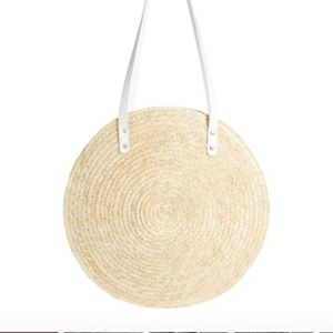 BP circle straw tote bag. Retail $49.00